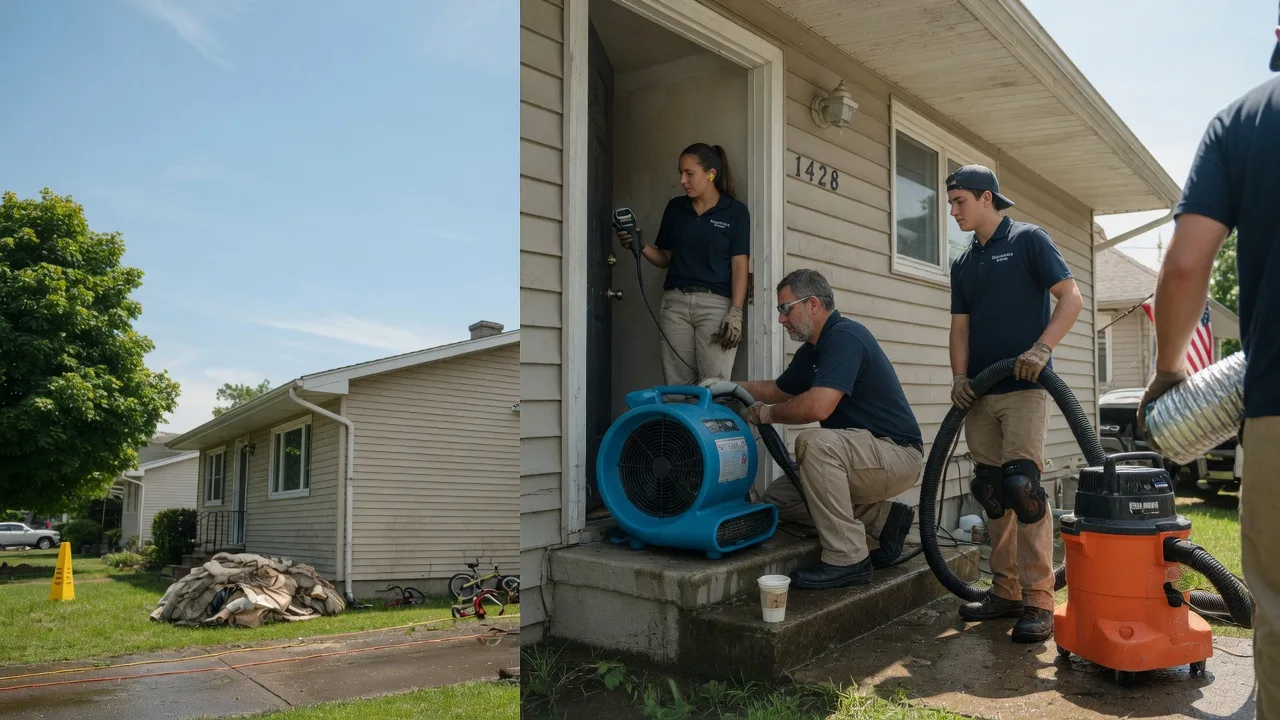 Water Damage Restoration in Sedalia, KY near me